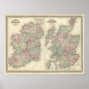 Póster Ireland e Scotland
