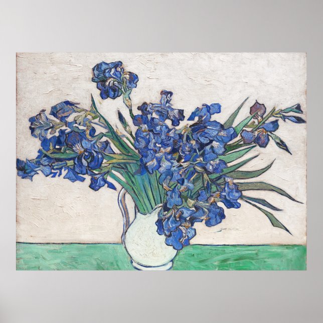 Poster Íris, Vincent van Gogh (Frente)