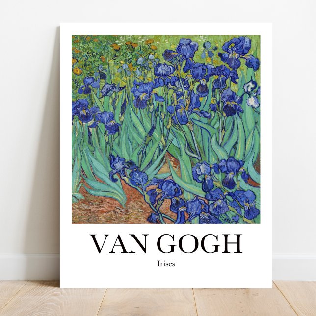Poster Írises de Vincent van Gogh (Van Gogh's Bold Irises: Bring vibrancy to your walls! High-quality art poster)