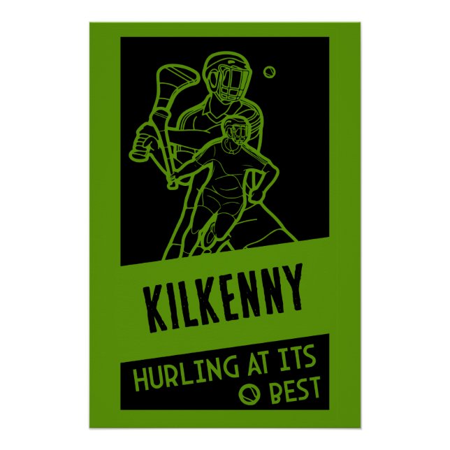 Póster Irish Hurling Sport (Frente)