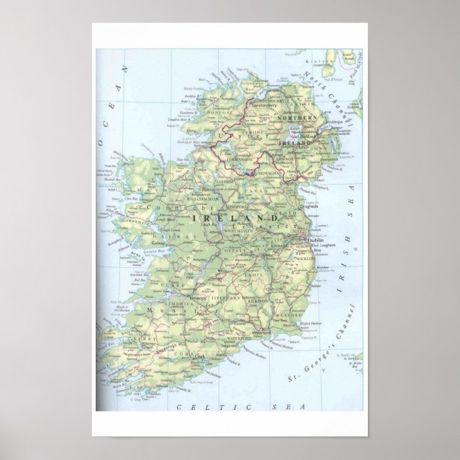 Póster Irlanda (Frente)