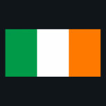 Póster Irlanda - Bandeira Nacional Irlandesa<br><div class="desc">Bandeira nacional da Irlanda A bandeira nacional irlandesa é uma bandeira tricolor, com faixas verticais em verde, branco e laranja. Foi adotado em 1919 e tem uma proporção de 1:2. Observe que qualquer distorção na imagem de visualização é causada por artefatos de compressão e não será impressa. Você pode personalizar...</div>