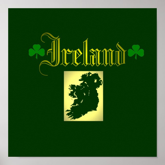 Póster Irlanda Dinâmica. (Frente)