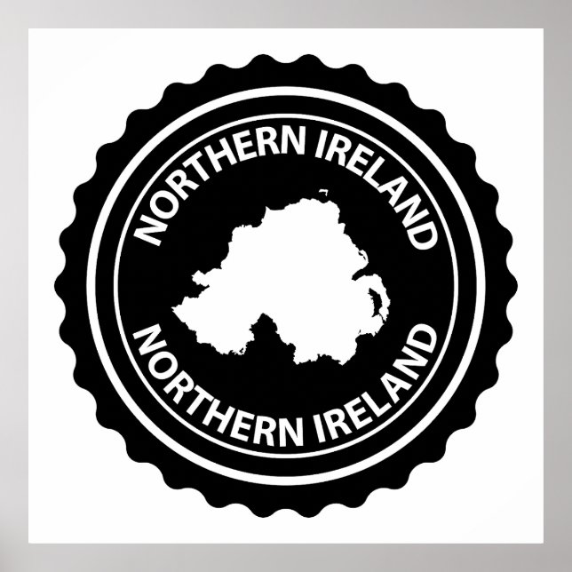 Poster Irlanda do Norte (Frente)