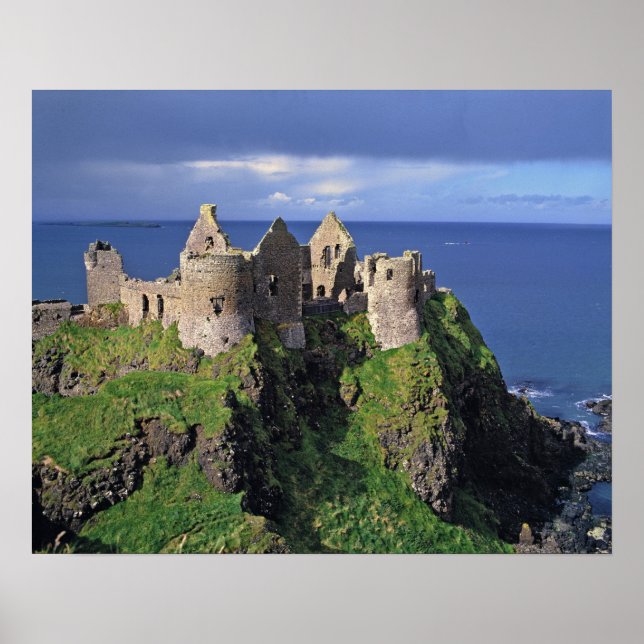 Póster Irlanda do Norte, Condado de Antrim, Dunluce (Frente)