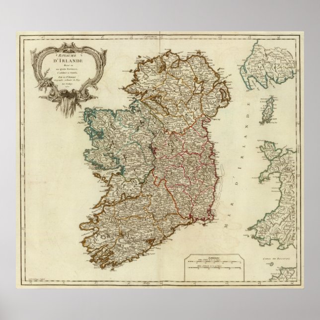 Poster Irlanda e Inglaterra (Frente)