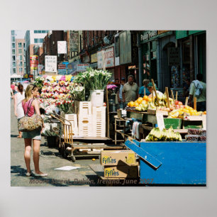Poster Irlanda, Moore Street Dublin Verão de 2007