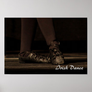 Poster irlandês da dança
