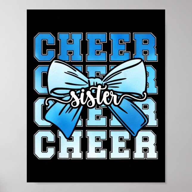 Poster Irmã Cheerleader Irmã Gatinha De Uma Irmã Cheerlea (Frente)