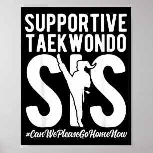 Poster Irmã de Taekwondo Solidária Irmã de Taekwondo Dive