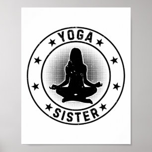 Poster Irmã de Yoga Yoga
