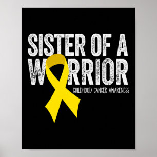 Poster Irmã do Cancer de Guerra da Infância Ri