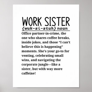 Poster Irmã do trabalho