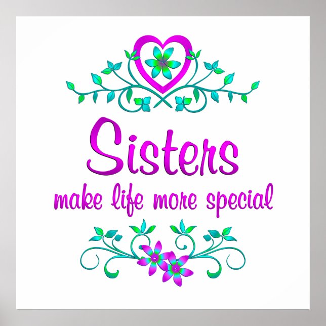 Poster Irmã Especial (Frente)