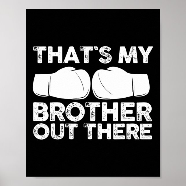 Poster Irmã Irmão Kickboxing (Frente)