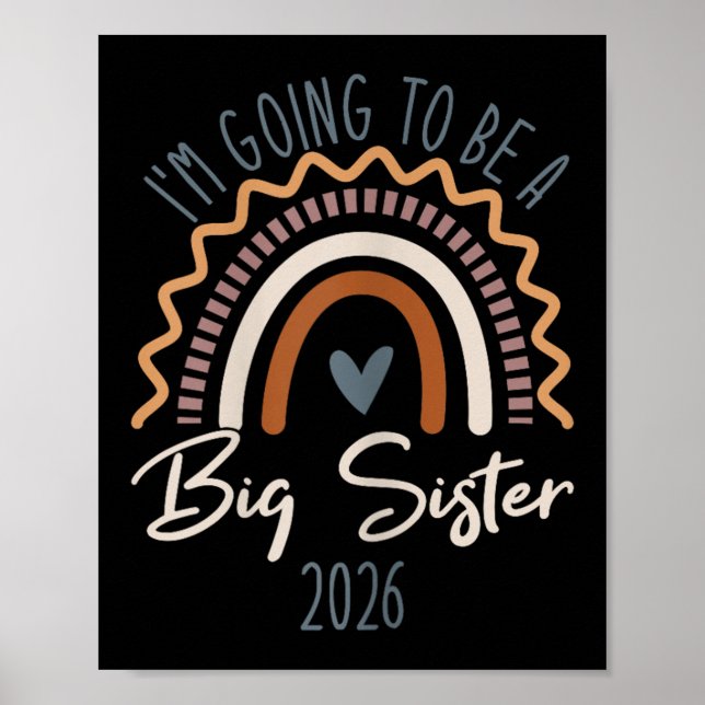 Poster Irmã Mais Velha 2026 Meninas Arco-Íris Irmã Mais V (Frente)