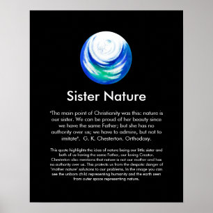 Poster Irmã Natureza