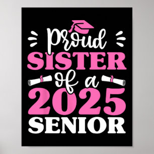 Poster Irmã Orgulhosa De Graduação De Um Mais velho 2025