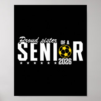 Poster Irmã Orgulhosa De Um Graduado Cl 2026 Pré-k Gradua