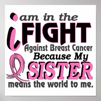 Póster Irmã Quer Dizer O Mundo Para Mim Cancer De Mama