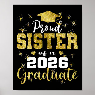Poster Irmã Super Orgulhosa da Graduada Senior de 2026