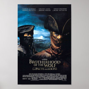 Poster Irmandade do Lobo Francês