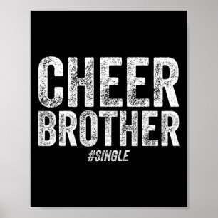 Poster Irmão Cheerleader Irmão Liderando o Cheer Irmão Ch