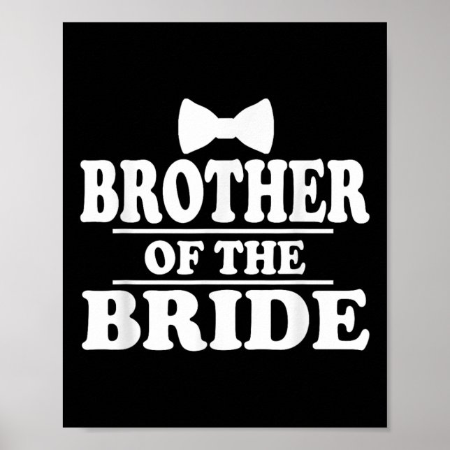 Poster Irmão Da Bachelorette Solteiro Noiva (Frente)