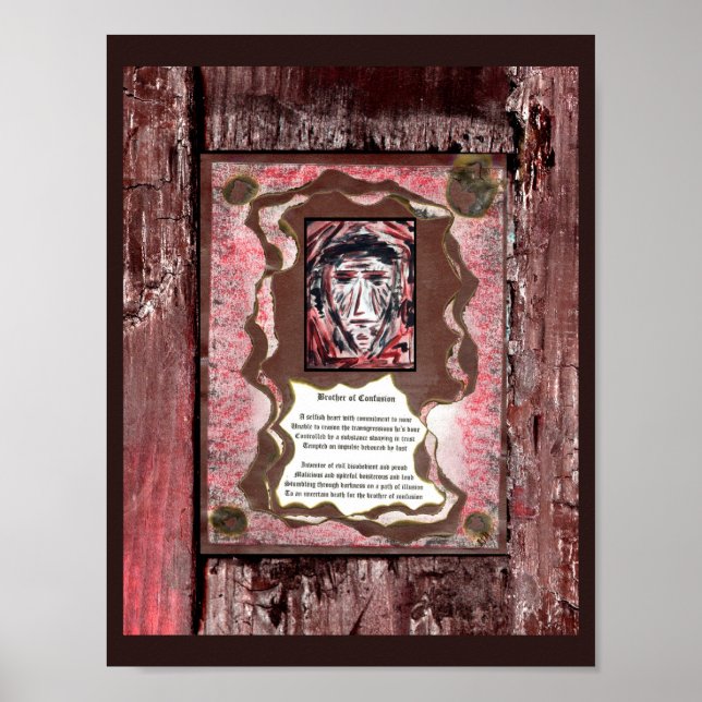 Póster Irmão da Confusão (Frente)