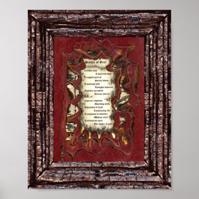 Póster Irmão da Dor (Frente)