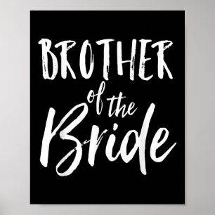 Poster Irmão Da Noiva Camisa Fora De Casamento Fúria Marr