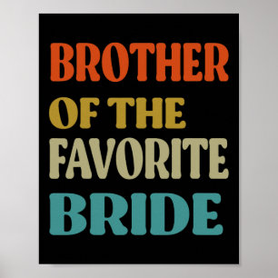 Poster Irmão Da Noiva Favorita Noiva Engraçada Noiva