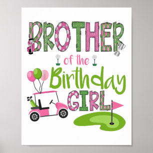 Poster Irmão Da Rapariga De Aniversário Entrou Num Amor D