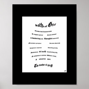 Póster Irmão do sofrimento