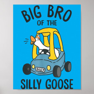 Poster Irmão Mais Velho Do Silly Goose 1º Aniversário Cri