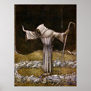 Poster “Irmão Martin” Aquarela de John Bauer