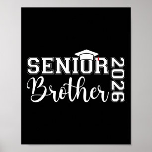 Poster Irmão Sênior 2026 Turma De 2026 Graduado Graduação