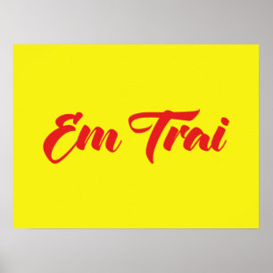 Poster Irmão Vietnamita - Em Trai ~ Ting Viet