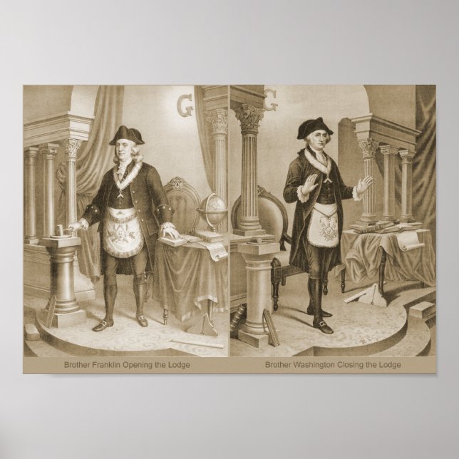 Póster Irmãos Ben e George (Frente)