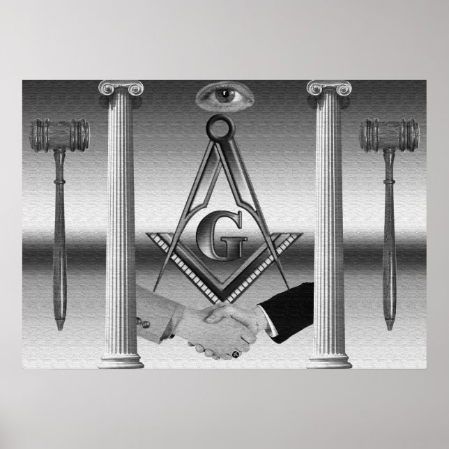 Poster Irmãos, Preto e Branco (Frente)