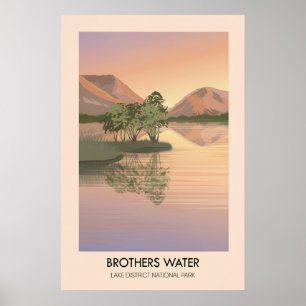 Poster Irmãos Water Distrito de Viagens Cartaz