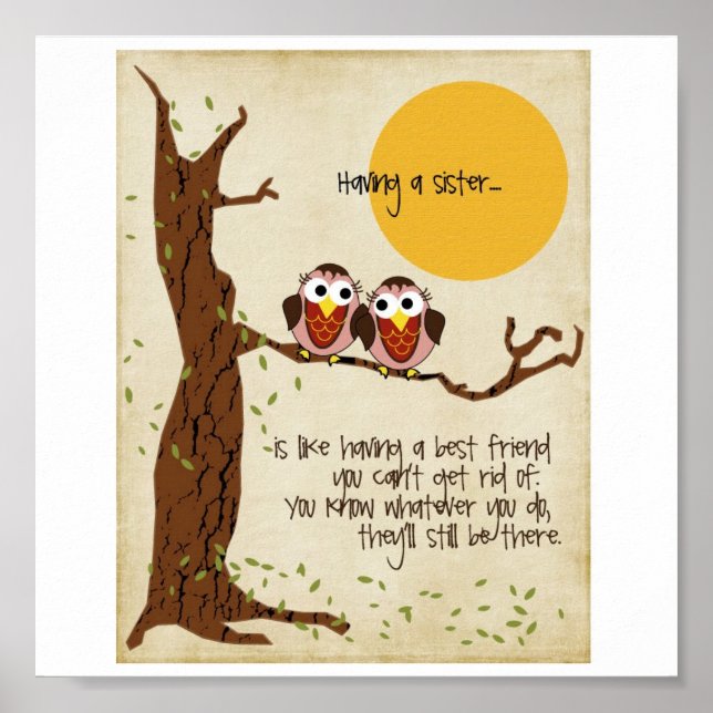 Poster Irmãs (Frente)