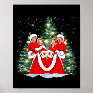 Poster Irmãs Filme Natal Branco 1954 Xmas Neve Feriado