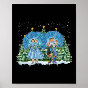 Poster Irmãs Filme Natal Branco 1954 Xmas Neve Pijama