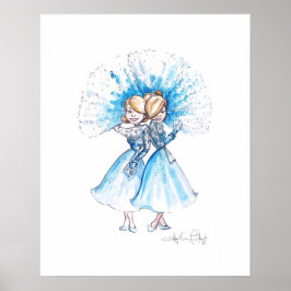 Poster Irmãs, Irmãs, arte de Heather French Henry