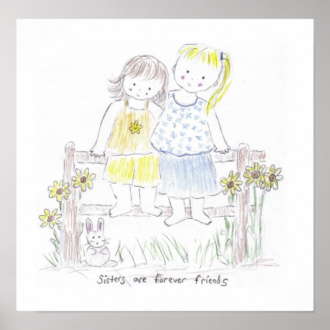 Póster Irmãs para sempre (Frente)