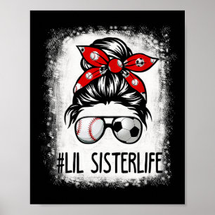 Poster Irmãzinha Lil Vida de Futebol Coqueiro Desbotado B
