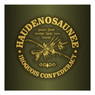 Póster Iroquois Confederacy (Haudenosaunee)
