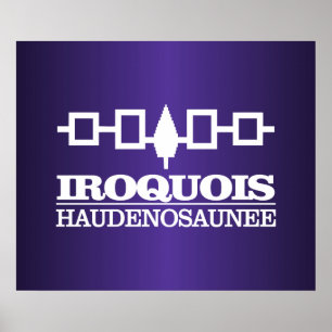 Póster Iroquois (Haudenosaunee)