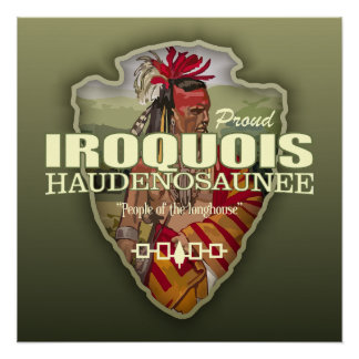 Póster Iroquois (ponta de flecha)